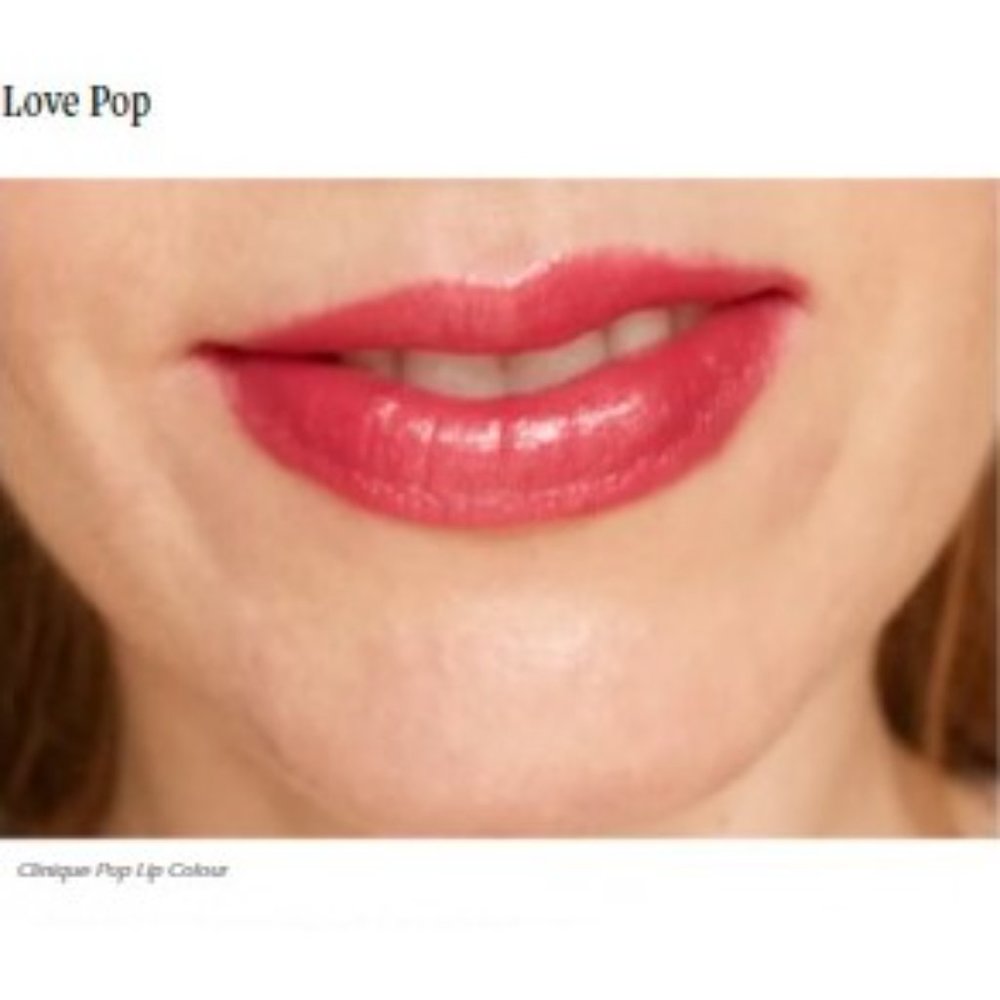 Clinique 3‑Pc Gift Set – 2 Love Pop #13 Lipsticks + Cheetah Bag - NWT - Picture 8 of 13